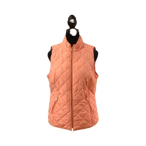 Crown & Ivy Light Quilted Vest - Picture 1 of 5